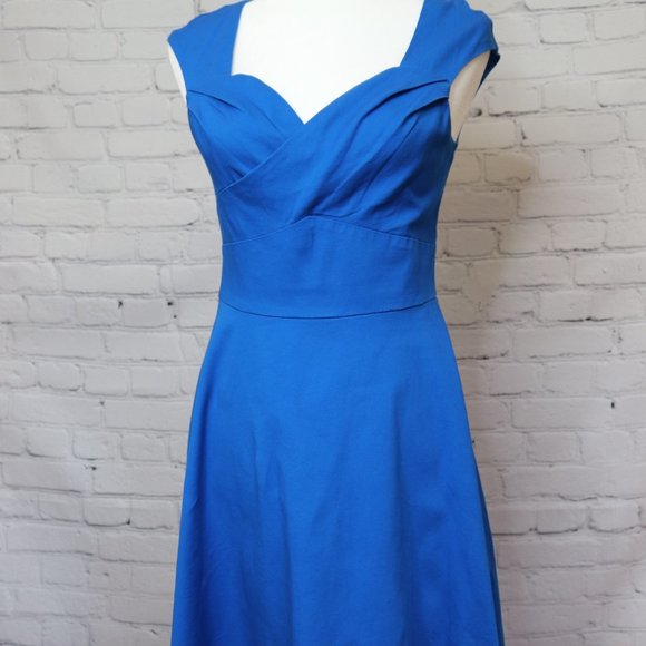 Vianla Dresses & Skirts - 2/$30 Retro Vintage Blue Swing Dress